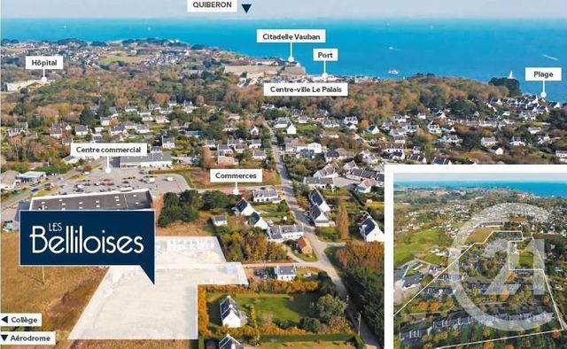 Afficher la photo en grand Maison à vendre - 4 pièces - 94,20 m2 - LE PALAIS - 56 - BRETAGNE